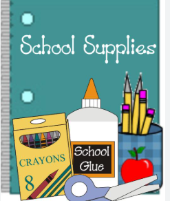  School Supply List